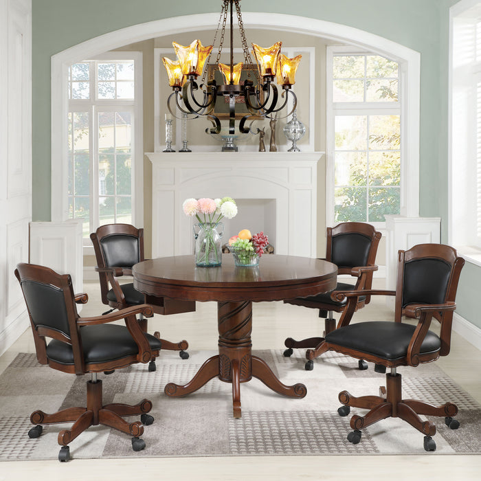 Turk 5 Pc Game Table Sets - Bargain Furniture (Detroit, MI)