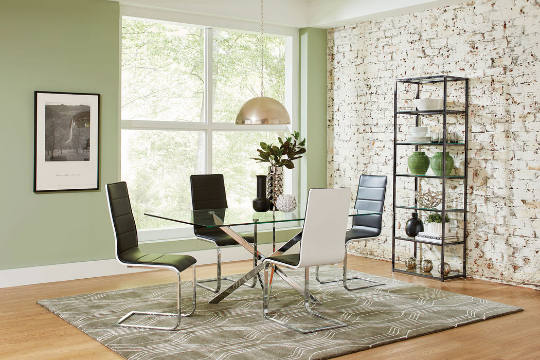Carmelo 5 Pc Dining Sets - Bargain Furniture (Detroit, MI)