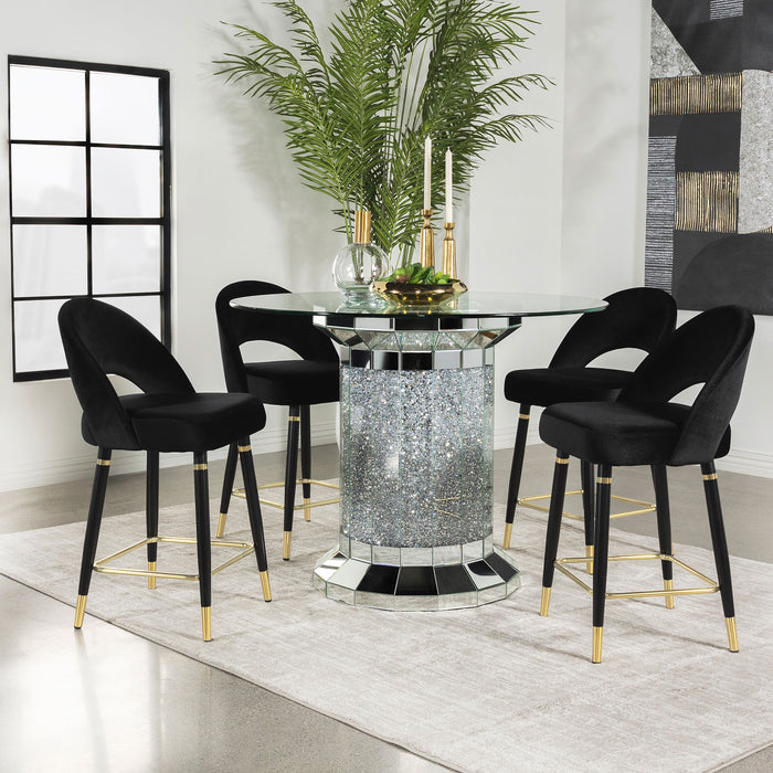 Ellie 5 Pc Counter Height Dining Sets - Bargain Furniture (Detroit, MI)
