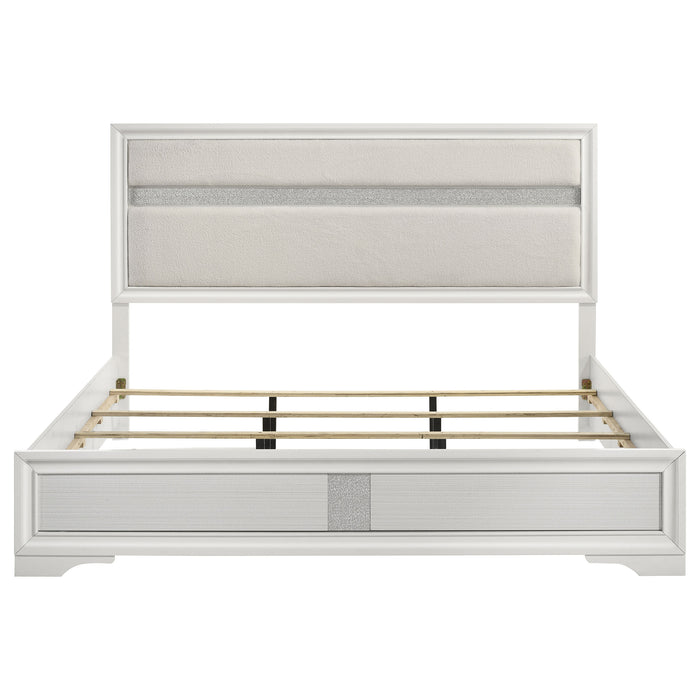 Miranda Eastern King Bed - Bargain Furniture (Detroit, MI)