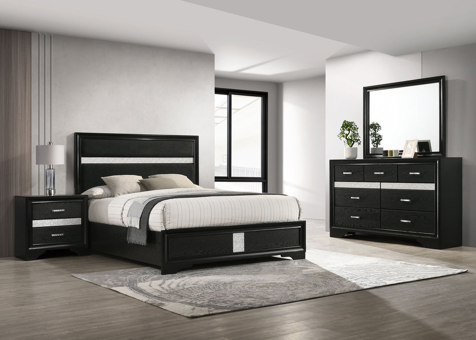 Miranda 4 Pc Bedroom Set - Bargain Furniture (Detroit, MI)