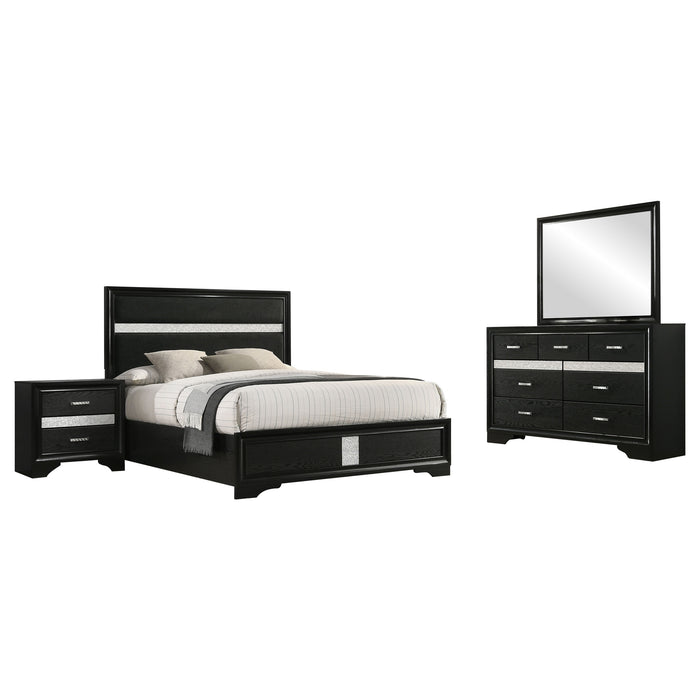 Miranda 4 Pc Bedroom Set - Bargain Furniture (Detroit, MI)