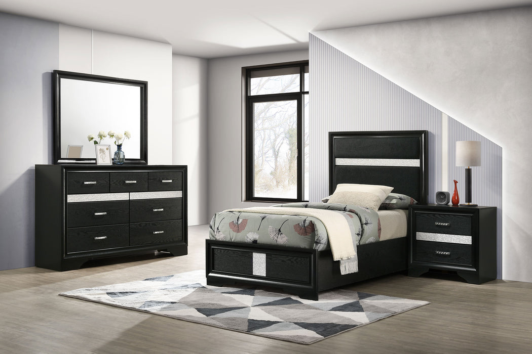 Miranda 4 Pc Bedroom Set - Bargain Furniture (Detroit, MI)