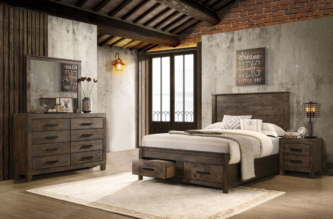 Woodmont 4 & 5 Piece E.King, Queen, & Cal;.King Bedroom Sets - Bargain Furniture (Detroit, MI)