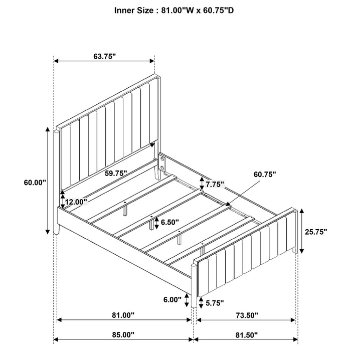 Brookmead 4 Pc Bedroom Set - Bargain Furniture (Detroit, MI)