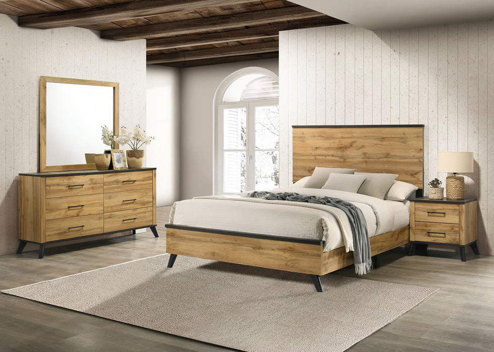 Kaywood 4 & 5 Pc Bedroom Set Full, E.King, Queen & Twin - Bargain Furniture (Detroit, MI)