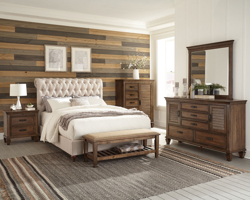 Devon Bedroom Set White - Bargain Furniture (Detroit, MI)