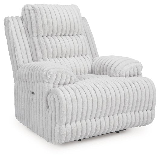 Rhines Falls Power Recliner - Bargain Furniture (Detroit, MI)
