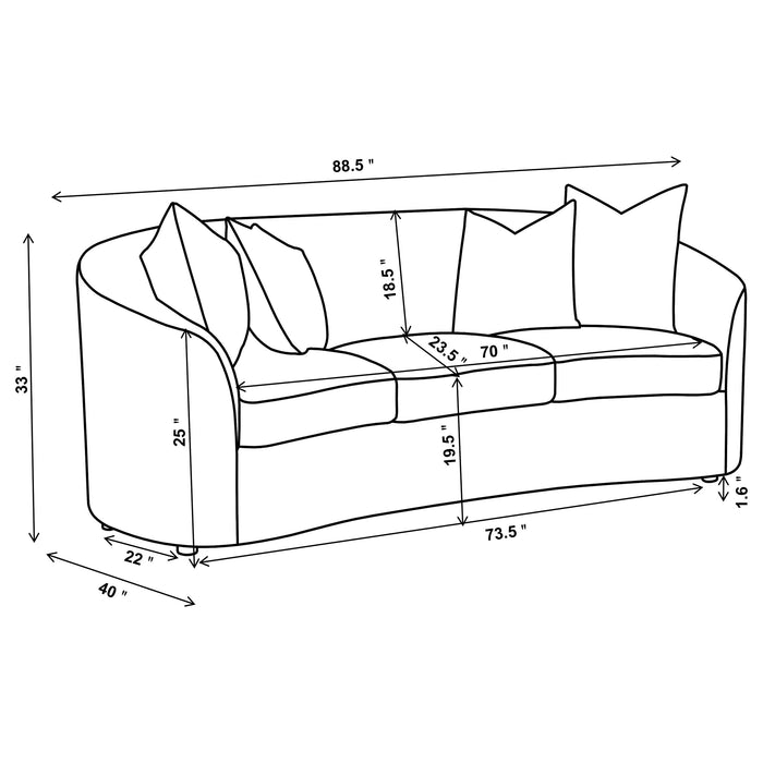 Rainn Living room set - Bargain Furniture (Detroit, MI)