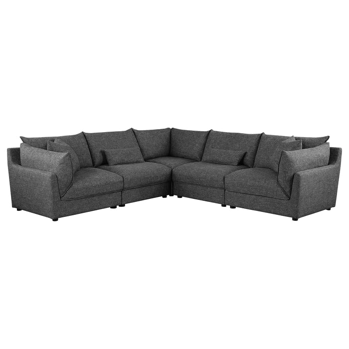 Sasha 5 Piece Sectionals - Bargain Furniture (Detroit, MI)