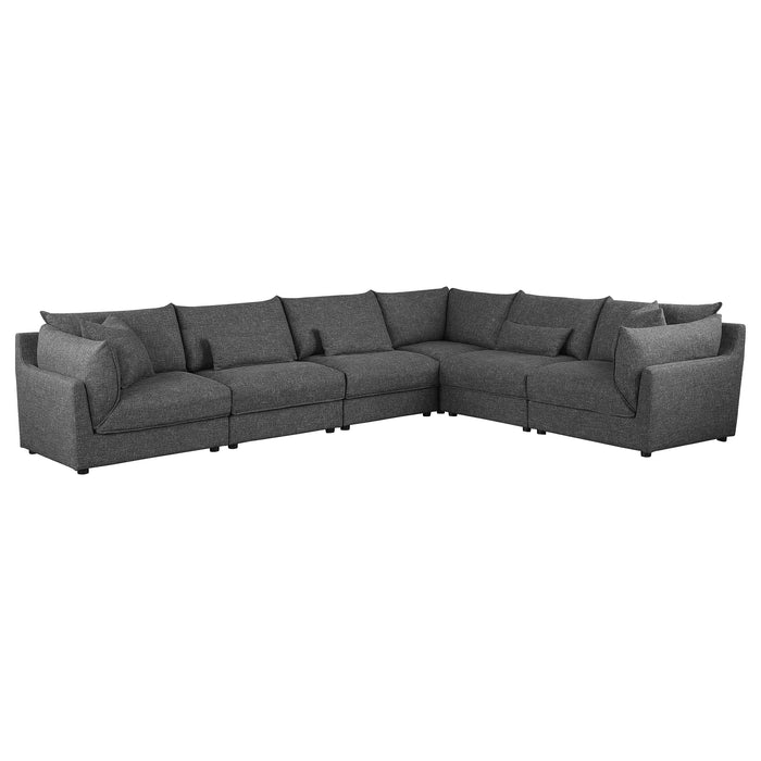 Sasha 6 Piece Sectionals - Bargain Furniture (Detroit, MI)
