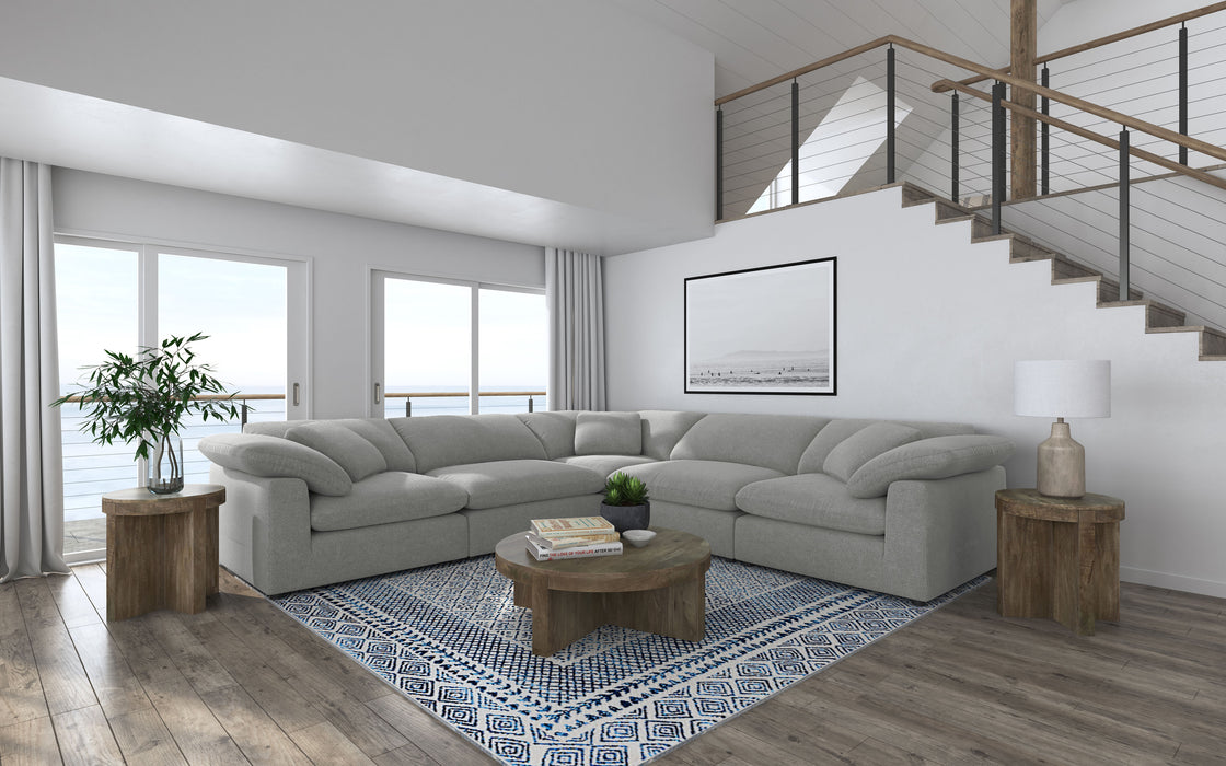 Raleigh Modular Sectionals Grey - Bargain Furniture (Detroit, MI)