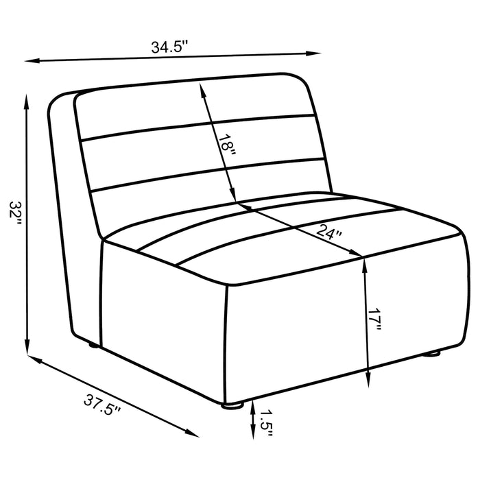 Sunny Accent Chair - Bargain Furniture (Detroit, MI)