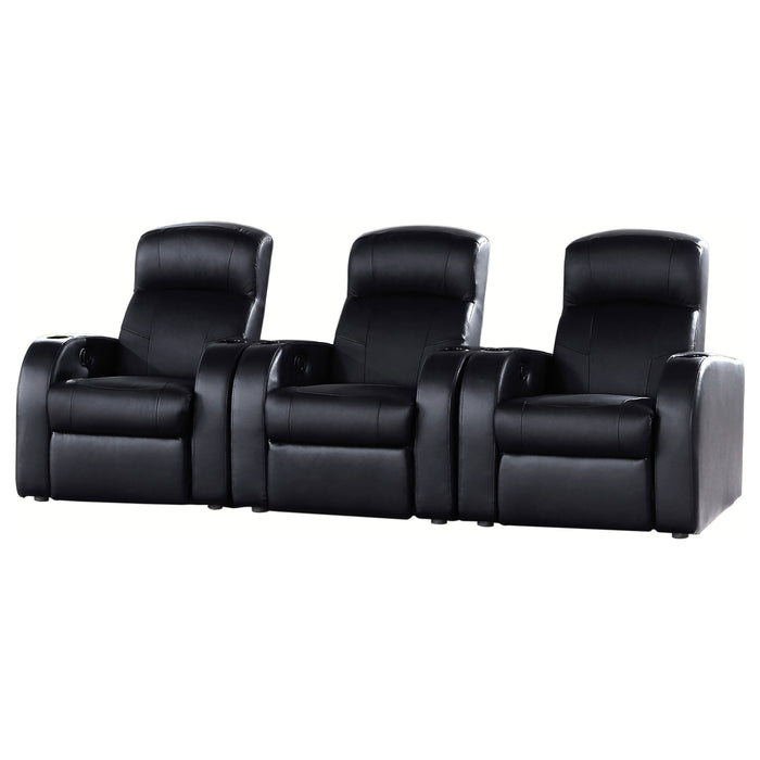 Cyrus Upholstered Home Theater Seating - Bargain Furniture (Detroit, MI)