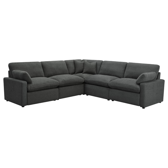 Collins Reclining Sectionals Upholstered - Bargain Furniture (Detroit, MI)