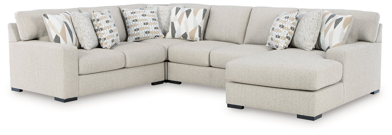 Laurelgrove Sectional with Chaise - Bargain Furniture (Detroit, MI)