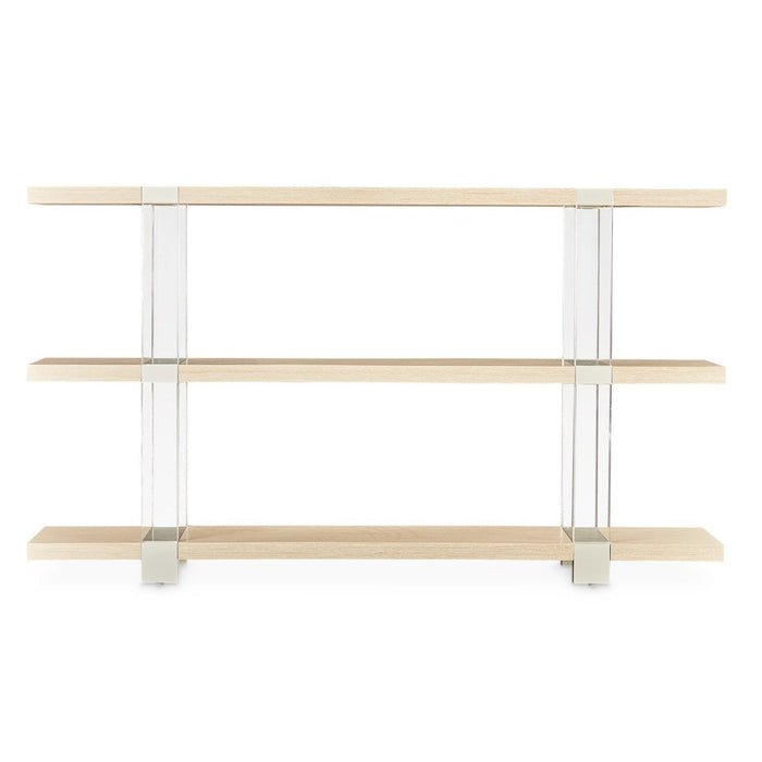 AICO Laguna Ridge Console Table in Washed Oak image