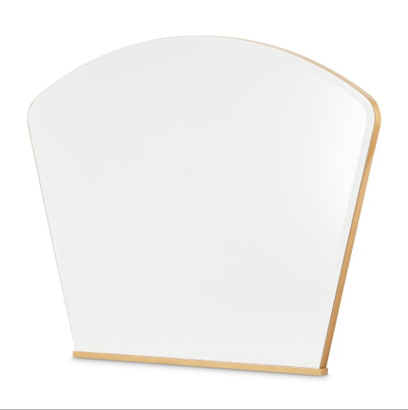 AICO Furniture St.Charles Dresser Mirror in Dove Gray image