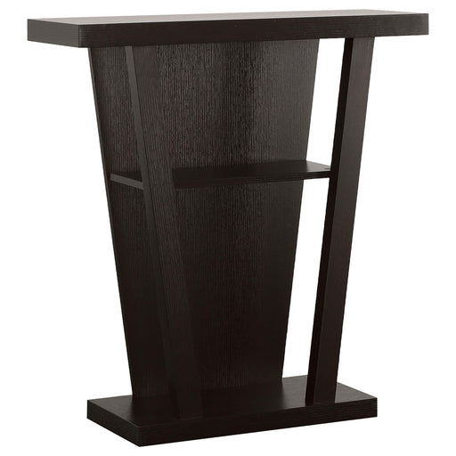 Evanna 2-shelf Console Table Cappuccino - Bargain Furniture (Detroit, MI)