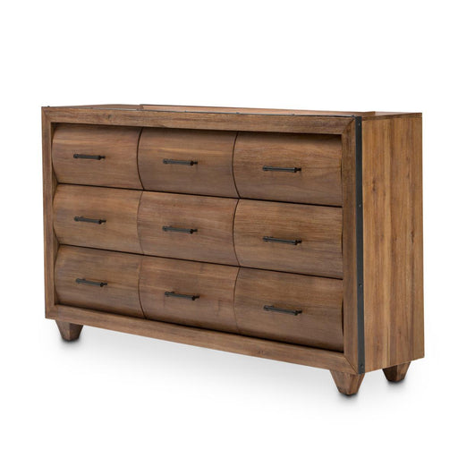 Brooklyn Walk Dresser in Burnt Umber - Bargain Furniture (Detroit, MI)