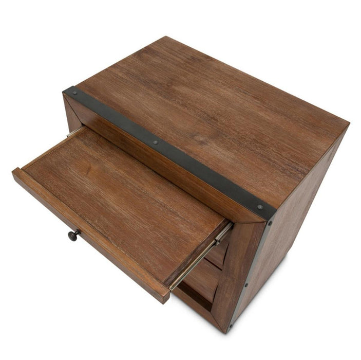 Brooklyn Walk Nightstand in Burnt Umber - Bargain Furniture (Detroit, MI)