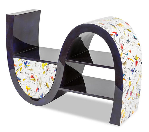 Furniture Illusions Display Shelves with Drawer - Bargain Furniture (Detroit, MI)
