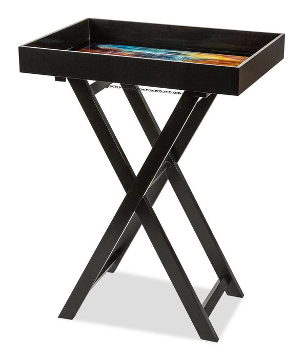 Furniture Illusions Folding Tray - Bargain Furniture (Detroit, MI)