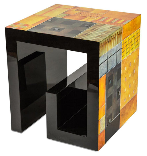 Furniture Illusions Square End Table - Bargain Furniture (Detroit, MI)