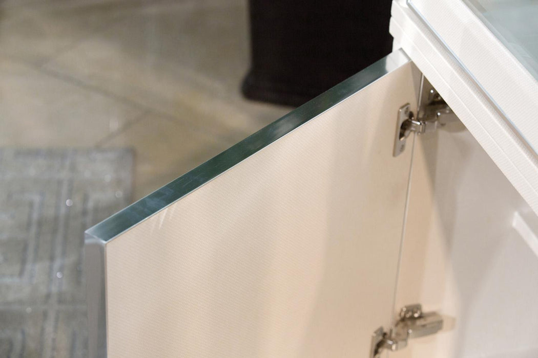 Glimmering Heights 3 Door Buffet in Ivory - Bargain Furniture (Detroit, MI)