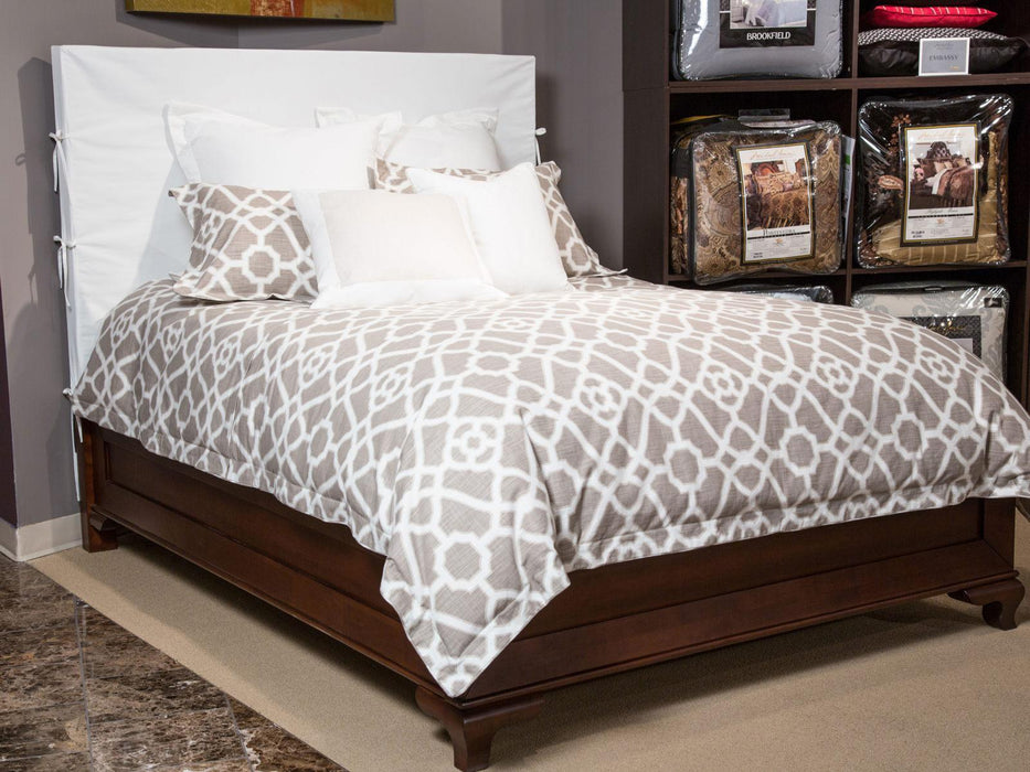 Harper 10-pc King Comforter Set in Natural - Bargain Furniture (Detroit, MI)