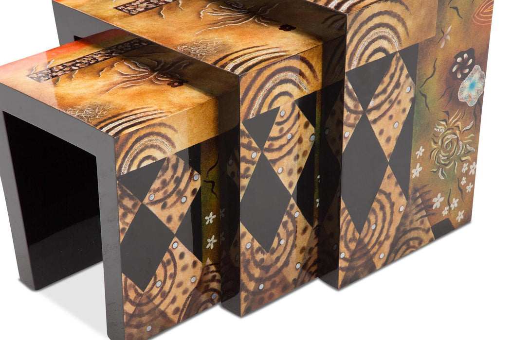 Illusions Nesting Tables - Bargain Furniture (Detroit, MI)