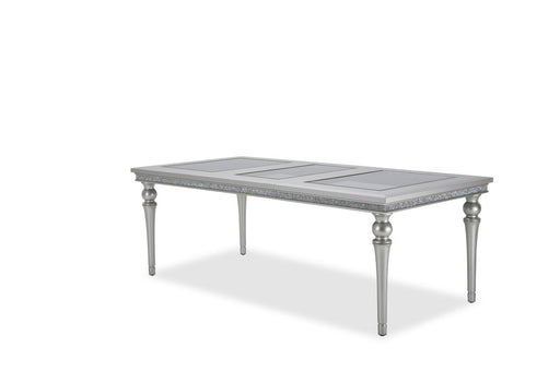 Melrose Plaza Leg Dining Table in Dove 9019000-118 - Bargain Furniture (Detroit, MI)