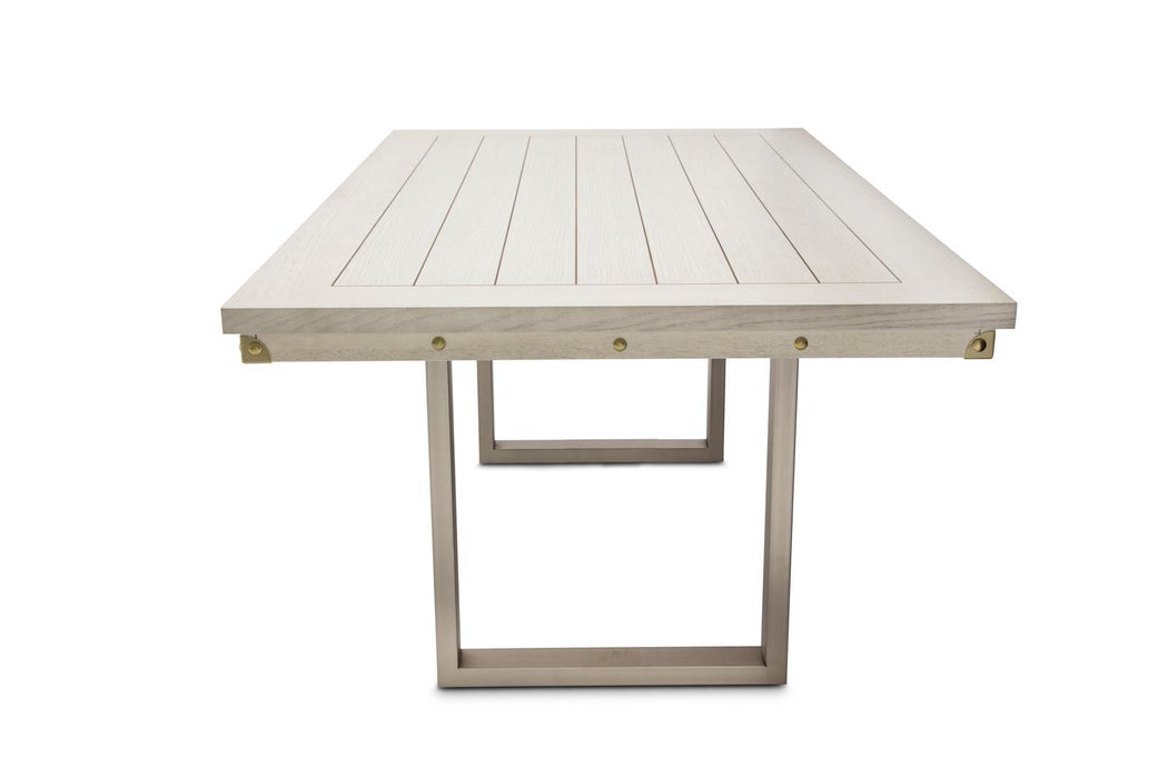 Menlo Station Rectangular Dining Table in Eucalyptus - Bargain Furniture (Detroit, MI)