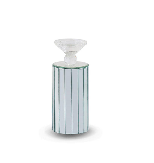 Montreal Barrel Mirrored Candle Holder, (6/pack) - Bargain Furniture (Detroit, MI)