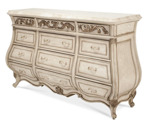 Platine de Royale Dresser in Champagne - Bargain Furniture (Detroit, MI)