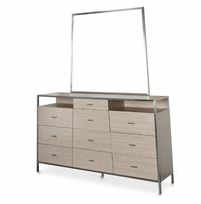 Silverlake Village Dresser in Washed Oak - Bargain Furniture (Detroit, MI)