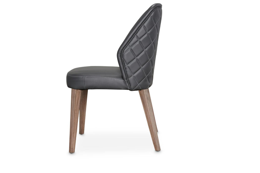 Silverlake Village Side Chair (Set of 2) in Washed Oak - Bargain Furniture (Detroit, MI)