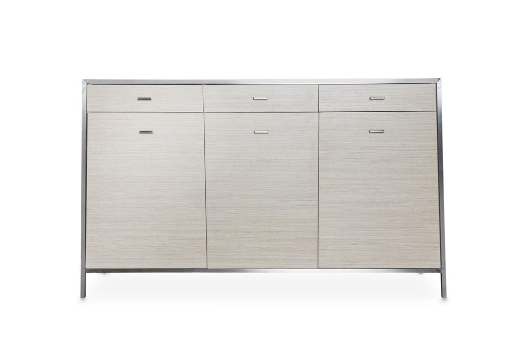 Silverlake Village Sideboard in Washed Oak - Bargain Furniture (Detroit, MI)