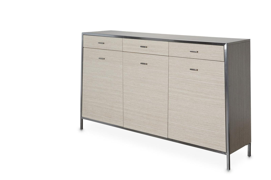 Silverlake Village Sideboard in Washed Oak - Bargain Furniture (Detroit, MI)