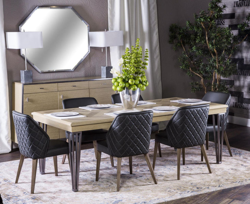 Silverlake Village Side Chair (Set of 2) in Washed Oak - Bargain Furniture (Detroit, MI)