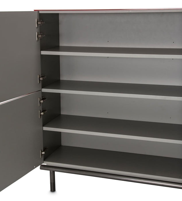State St Accent Cabinet in Saffron - Bargain Furniture (Detroit, MI)