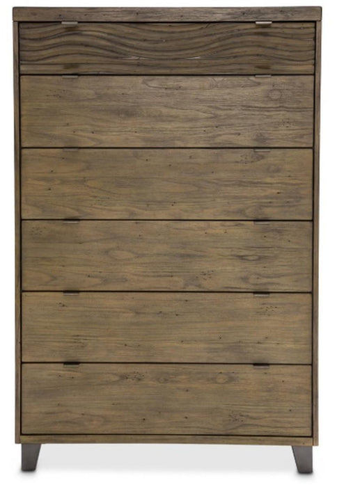 Del Mar Sound Chest in Boardwalk - Bargain Furniture (Detroit, MI)