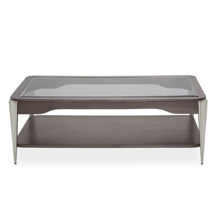 Roxbury Park Cocktail Table in Slate - Bargain Furniture (Detroit, MI)