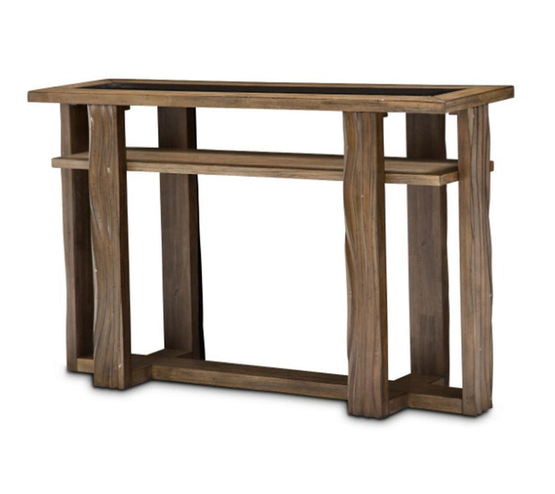 Del Mar Sound Console Table in Boardwalk - Bargain Furniture (Detroit, MI)