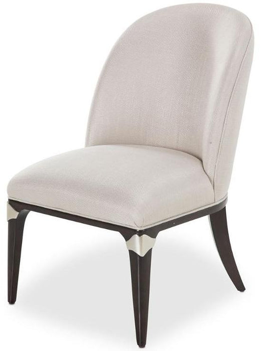 Paris Chic Vanity Desk Chair in Espresso - Bargain Furniture (Detroit, MI)