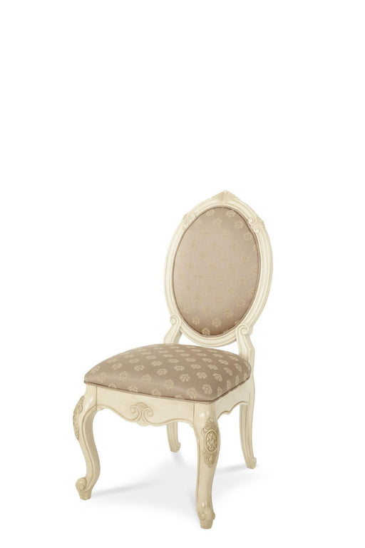 Lavelle Upholstered Side Chair in Blanc (Set of 2) - Bargain Furniture (Detroit, MI)