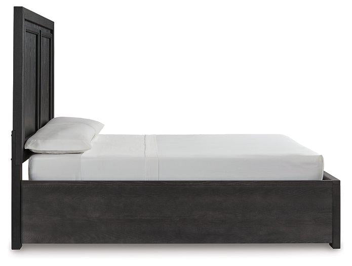 Foyland Panel Storage Bed - Bargain Furniture (Detroit, MI)