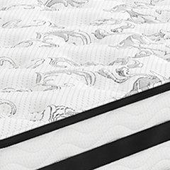 8 Inch Chime Innerspring Mattress Set - Bargain Furniture (Detroit, MI)