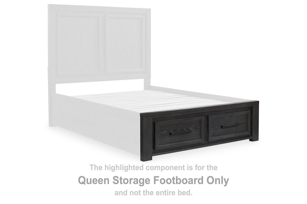 Foyland Panel Storage Bed - Bargain Furniture (Detroit, MI)
