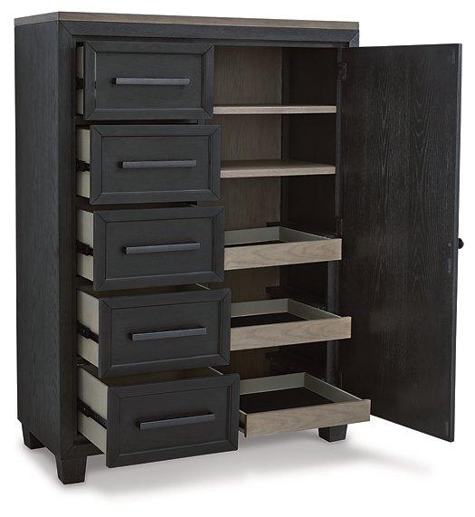 Foyland Door Chest - Bargain Furniture (Detroit, MI)